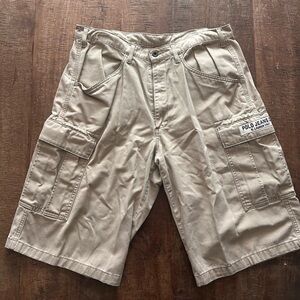 Apollo Jeans Men's Beige Cargo Shorts